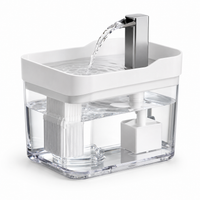 Cat Water Fountain - 1.5L Transparent with Auto Filter